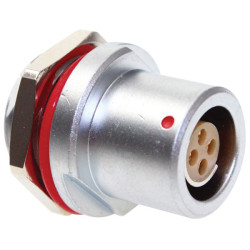 CamCirc CCD2S1/04 Circular Connector Receptacle 4 Way Panel Mount 103 Size