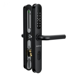 Elektroniczny zamek do drzwi SmartLock RC SLIM UNI sz=41mm (13,56Mhz Mifare, kod PIN, Bluetooth)