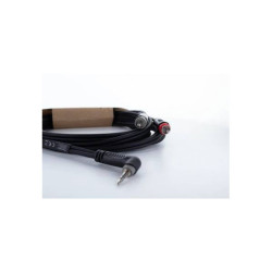 Cordial 14860 Cordial 14860 Y adapter Audio/phono Black 3m PVC coating