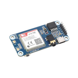 Płytka rozszerzeń A7670E Cat-1/GNSS HAT z modułem LTE Cat-1/GSM/GPRS/GNSS dla Raspberry Pi - Waveshare 26631