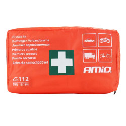 Apteczka samochodowa pierwszej pomocy DIN 13164 AMIO-02396