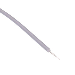 610m Grey UL1015 22AWG 17/0.16mm Tinned Copper Stranded Wire