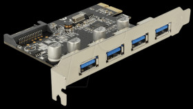 89297 USB 3.0 controller, 4-port, PCI Express card