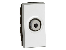 MOSAIC Gniazdo antenowe TV "F" do instalacji typu gwiazda 0-2400 mhz - 1 moduł 572163 LEGRAND