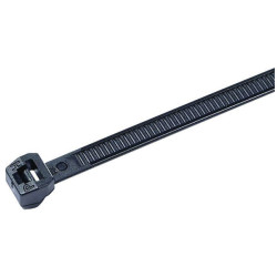 HellermannTyton 118-00128 T50MOS-PA66W-BK Cable Tie 245mm UV-proof 100pcs