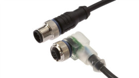 Złącze Do Samokonfekcjonowania M12 Kątowe Żeńskie 4-Pin M12 Męskie Proste...