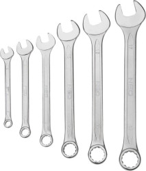 Klucze płasko-oczkowe 6-32mm /zestaw 26 szt./ 09-754