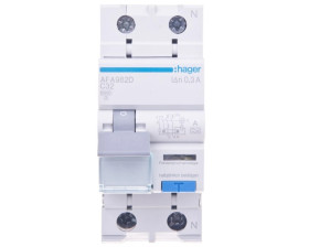 Wyłącznik różnicowo-nadprądowy RCBO 2P C32A 0,3A Typ A AFA982D