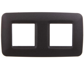 ECO60 Ramka podwójna pozioma grafitowy metalik GW34852 ELIT00588 /opak. 12/