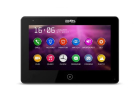 Wideomonitor z dotykowym ekranem 7 cali czarny VP-809B ENT10000387