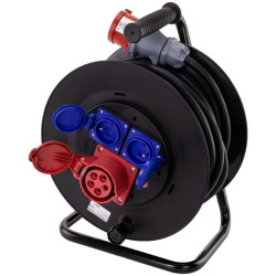 Przedłużacz siłowy na bębnie budowlany OW 5x2,5 16A 5p 20m