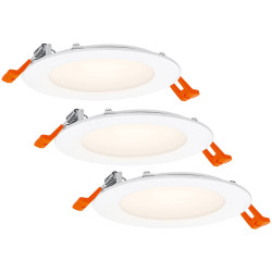 LEDVANCE 4058075629400 LED Spot &amp; Downlight Slim 3 X 120mm 3000K Warm White