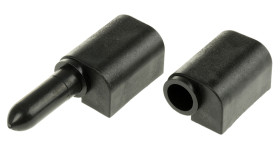 Zawias cylindryczny Nylonowe długość 78mm Zawias cylindryczny szerokość 28.5mm Swobodne wychylanie