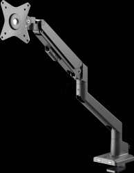 70813 Monitor holder, 1 display, 17" - 32", 455 mm, table mounting