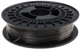 Filament do drukarki 3D PET-G Ø 1.75mm 500g Czarny/przezroczysty RS PRO