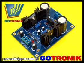 Zasilacz symetryczny LM317 + LM337