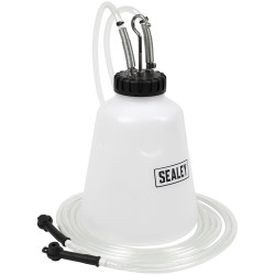 Sealey VS0218 Hi-Flow Twin Pipe Brake Bleed Bottle 2L