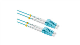 Value Kabel Światłowodowy 50/125Μm Om3, Lc/Lc, Złącze Low-Loss, Turkusowy, 5 M