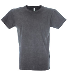 T-shirt, Czarny, Bawełna 100%, XL, Krótki