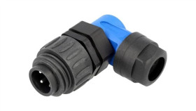 C01620k00310010 Złącze Okrągłe Wtyk Na Przewód 4Pin Męski Zacisk Śrubowy