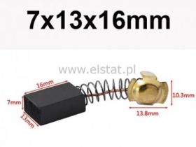 Szczotki węglowe 7x13x16mm; do elektronarzędzi