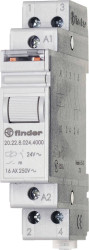 Przełącznik przepięciowy szyna Finder 20.24.8.024.4000 2 NO 24 V/AC 1 szt.