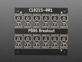 Adafruit PB86 Step Switch Breadboard-Friendly Breakout PCB - Pack of 12