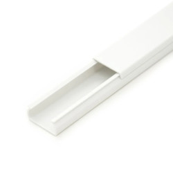 Korytko kablowe białe, kanał kablowy biały CanaLux 20x10mm 2m