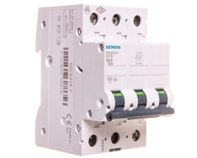 Wyłącznik nadprądowy 3P C 0.3A 6kA AC 5SL6314-7