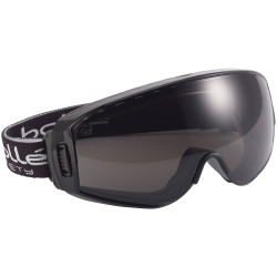 Bolle Safety PILOPSF Pilot PLATINUM&#xAE; Ventilated Safety Goggles - Smoke