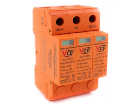 Ogranicznik przepięć fotowoltaicznych PV DC typ T2 (C) 3P 1000V Professional Plus