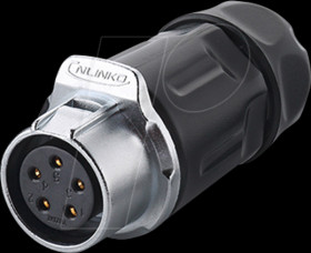 IC01-20P502 Industrial socket – S1 – Power, 5-pin