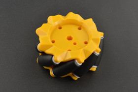 Mecanum Wheel (80mm) - Left [discontinued]