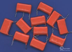 9,1nF/1400V r=20mm KONDENSATOR