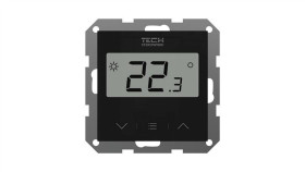 Tech F-12B - Regulator Pokojowy Doramkowy Do Listwy L-X I L-12 Przewodowy...