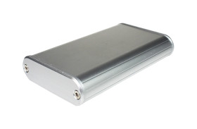 Obudowa ręczna 114 x 70 x 20mm Aluminium Srebrny