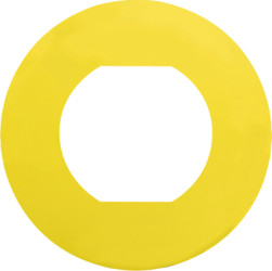 Label, Ø 60 mm, round, for emergency stop pushbutton, ZBY9101M