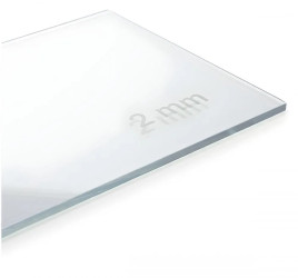 Plexi bezbarwna 2mm formatka 300×200mm 30x20cm – akryl przezroczysty do obróbki laserowej