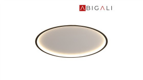 Abigali Plafon Led Okrągły 500*45Mm 36W - Trzy Barwy, Ściemnialny - Pilot,...