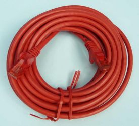 U/UTP 6e 5,0mb CZERWONY CCA PATCHCORD