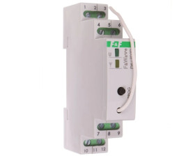 Radiowy dwukanałowy sterownik LED 12V - montaż DIN 10-16V DC FiWave FW-LED2D