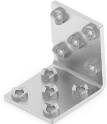 Foil connector, uninsulated, 3.3-5.26 mm², AWG 12 to 10, gray, 10.36 mm, 329656