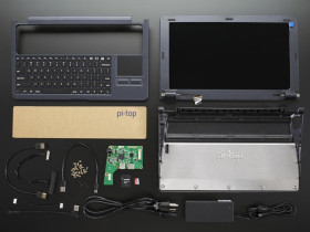 Adafruit Pi-Top - GREY - A Laptop Kit for Raspberry Pi B+ / Pi 2 / Pi 3