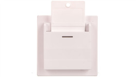 Łącznik Hotelowy Asfora Mechaniczny Biały Z Ramką Eph6200121