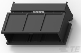 Plug, 32 pole, angled, 2 rows, black, 2177419-3