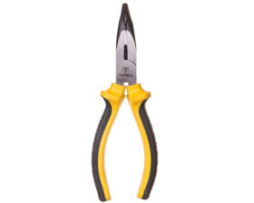 Szczypce wydłużone wygięte 160mm stal CS 32D103