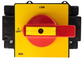 Rozłącznik bezpiecznikowy 6-biegunowy 6NO 80 A 55 kW IP65