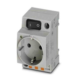 Gniazdo sieciowe Gniazdo Szyna DIN 16A