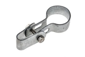 Cast Iron Rura okrągła Zacisk panelu, 33.7mm OD RS PRO