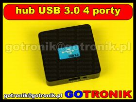 Hub USB 3.0 / 4 porty / HIGH SPEED